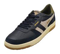 (7) Gola Hawk Mens Casual Trainers in Navy Grey