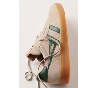 Gola Hawk Suede Sneakers at Free People in Bone/Evergreen/Gum, Size: US 9 - female