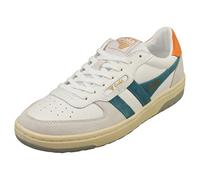 Gola Hawk Womens Fashion Trainers in White Blue - 5 UK