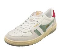 Gola Hawk Womens Fashion Trainers in White Green - 6 UK