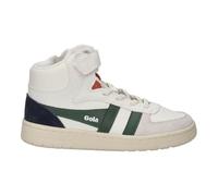 Gola Heel Kids' Sneakers, White Evergreen Navy, 14 UK
