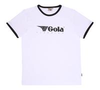 Gola Logo Print Ringer T-Shirt White | Size: Small Gola White S