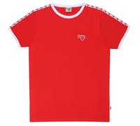 Gola Logo Taped Ringer Red | Size: Medium Gola Red M