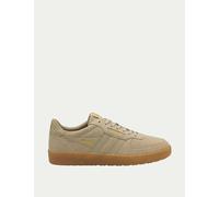 Gola male Hawk Suede '86 Trainers - 9 - Beige, Beige,Green