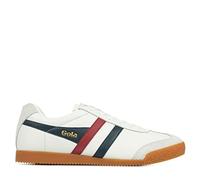 Gola Harrier Mens Casual Trainers in White Navy Red - 10 UK