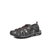 Gola Men's AMP648 Hiking Sandals, Black (Black/Grey/Red BR), 7 UK 41 EU