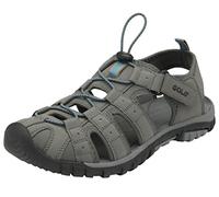 Gola Men's AMP648 Hiking Sandals, Grey (Grey/Black/Blue GB), 14 UK 48 EU