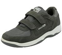 Gola Sport Belmont 2 Suede Wide Twin BAR Fitness Walking Shoe AMA077DG Charcoal