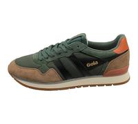 Gola Men's Colorado Sneaker, Evergreen/Tobacco/Black, 13
