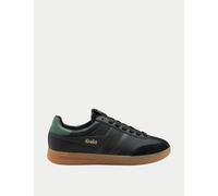 Gola Men's Cyclone Leather '76 Trainers Black Mix