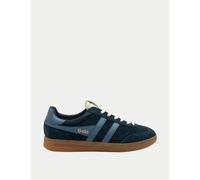 Gola Men's Cyclone Suede Stripe Trainers Navy Mix