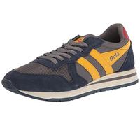 Gola Men's Daytona Sneaker, Ash/Navy/Sun, 9 UK