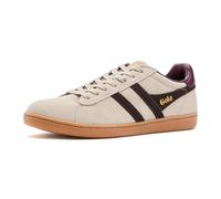 Gola Mens Equipe II Suede, Bone/Mocha/Red Ochre, 7