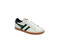 Gola Men's 'Equipe Leather II' Leather Lace-Up Trainers in White | Size: 7 Gola White 7