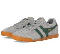 Gola Men's Equipe Suede Fashion Sneaker, Cement/Evergreen, 7