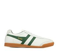 Gola Harrier Mens White Green Classic Trainers - 11 UK