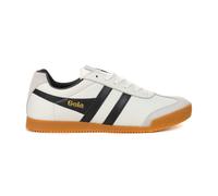 Gola Men's Harrier Leather White/Black Sneakers CMB426WB (US)