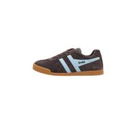 Gola Mens Harrier Low-Top CMA 192 Dark Brown/Pale 10 UK, 44 EU