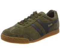 Gola Harrier Classics Mens Retro Khaki Sneakers Lace Up Trainers Shoes Size 8-12
