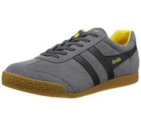 Gola Men's Harrier Sneaker, Shadow/Black/Sun, 8 UK