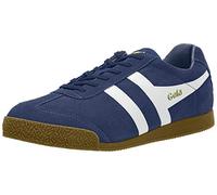 Gola Men's Harrier Suede Sneakers, Blue (Baltic/White Hw), 12 UK