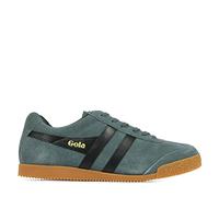 Gola Harrier M Grey Mens trainers CMA192-GS in a Plain Leather and Man-made in Size 12