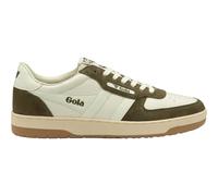 Gola Men's Hawk '89 Sneaker, Off White/Khaki, 9 UK