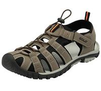 Gola Men's Shingle 4 Walking Shoe, Taupe/Black/Burnt Orange, 14 UK