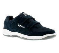 Gola Mens Trainers Belmont Suede Wide Fit Touch Fastening navy UK Size 14