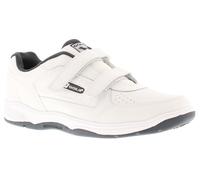 Gola Mens Trainers Belmont touch fastening Wide XL white Imitation Leather - Size UK 13