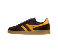 Gola Mens Viper Leather, Dark Brown/Sun/Gum, 12