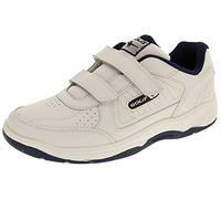 Gola Mens White Touch Fastening Real Leather Wide Fit EE Trainers 8 UK