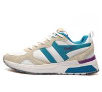 Gola Women's Navis Road Running Shoe, White/Arcade White/Peacock/Foxglove, 6 UK