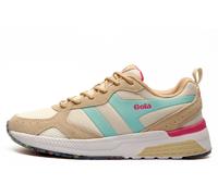 Gola Navis Womens Trainers Size: 7 Colour : Off White / Oat / Powder Blue / Hot Pink