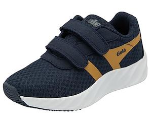 Gola Performance Draken Twin Bar QF Unisex Running Shoe GKA002 Navy/Deep Sun