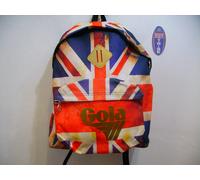 GOLA School Backpack Harlow Full Vintage Uj CUB054 Black Gold Multi Negro Union