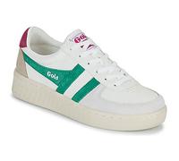 Gola Women's Grandslam Trident Sneaker, White/Emerald/Cerise, 8 UK