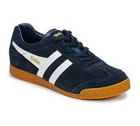 Gola Men's Gola Harrier Suede Trainers, Blue Navy White Mw, 12 UK