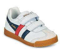 Gola Shoes (Trainers) HARRIER LEATHER VELCRO in White 10 kid