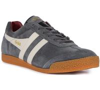 Gola Harrier Classics Mens Grey Suede Sneakers Trainers Shoes Size 8-12
