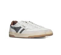 Gola Sneakersy Men's Hawk Trainer White/Conifer/Umber 4 Biały Męskie CMB336NW 43