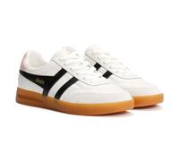 Gola Stadia Leather Women's White/Black/Chalk Pink Trainers - UK 7