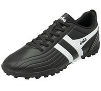 Gola Men's Super Cobra Turf Football Shoe, Black/White, 11 UK