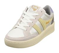 Gola SUPERSLAM Blaze Womens Fashion Trainers in Silver Green - 8 UK