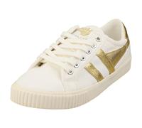 Gola Tennis Mark Cox Womens Casual Trainers in Off White Gold - Size 4 UK
