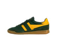 Gola Men's Tornado Sneaker, Evergreen/Sun, 9 UK