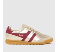 Gola Torpedo Glimmer Trainers in Gold UK 4 (EU 37)