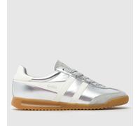 Gola Torpedo Glimmer Trainers in Silver UK 5 (EU 38)