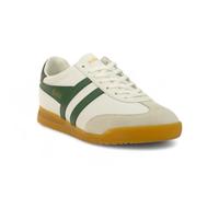 Gola Torpedo Leather Mens White/Evergreen/Black Leather Lace Up Trainers