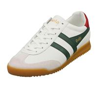 Gola Torpedo Mens Fashion Trainers in White Green Red - 7 UK